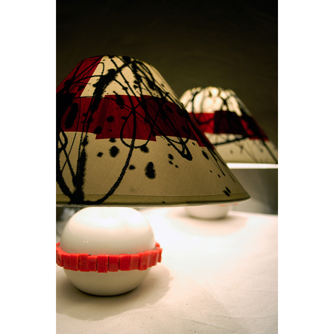 Lamp and shade Lamp and shade